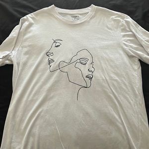 Graphic tee large f21